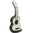 guitarra cerámica verde y blanca tM