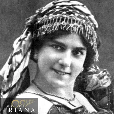 Pastora Imperio bailaora de flamenco en Triana Sevilla