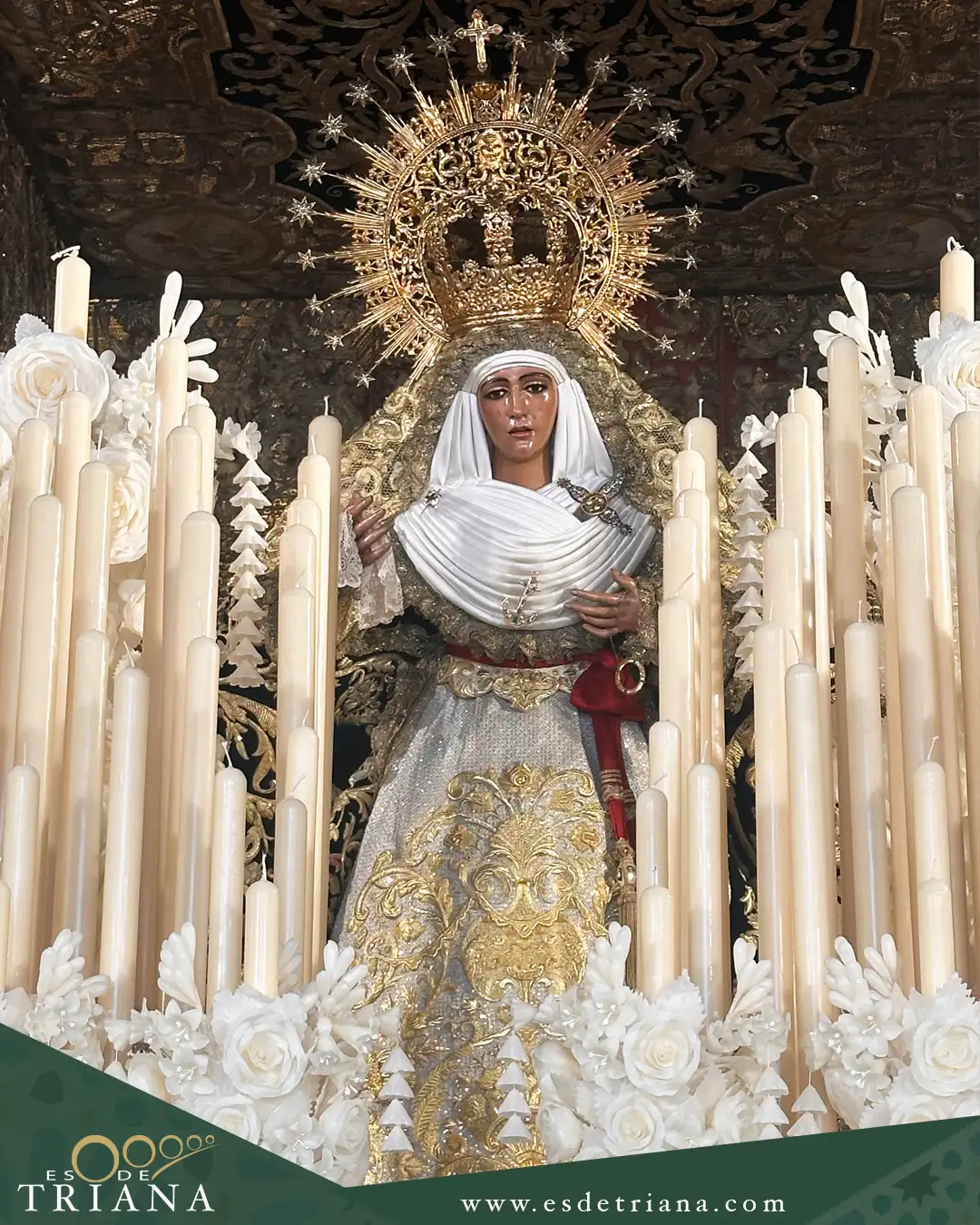 Virgen de la Esperanza de Triana en Sevilla
