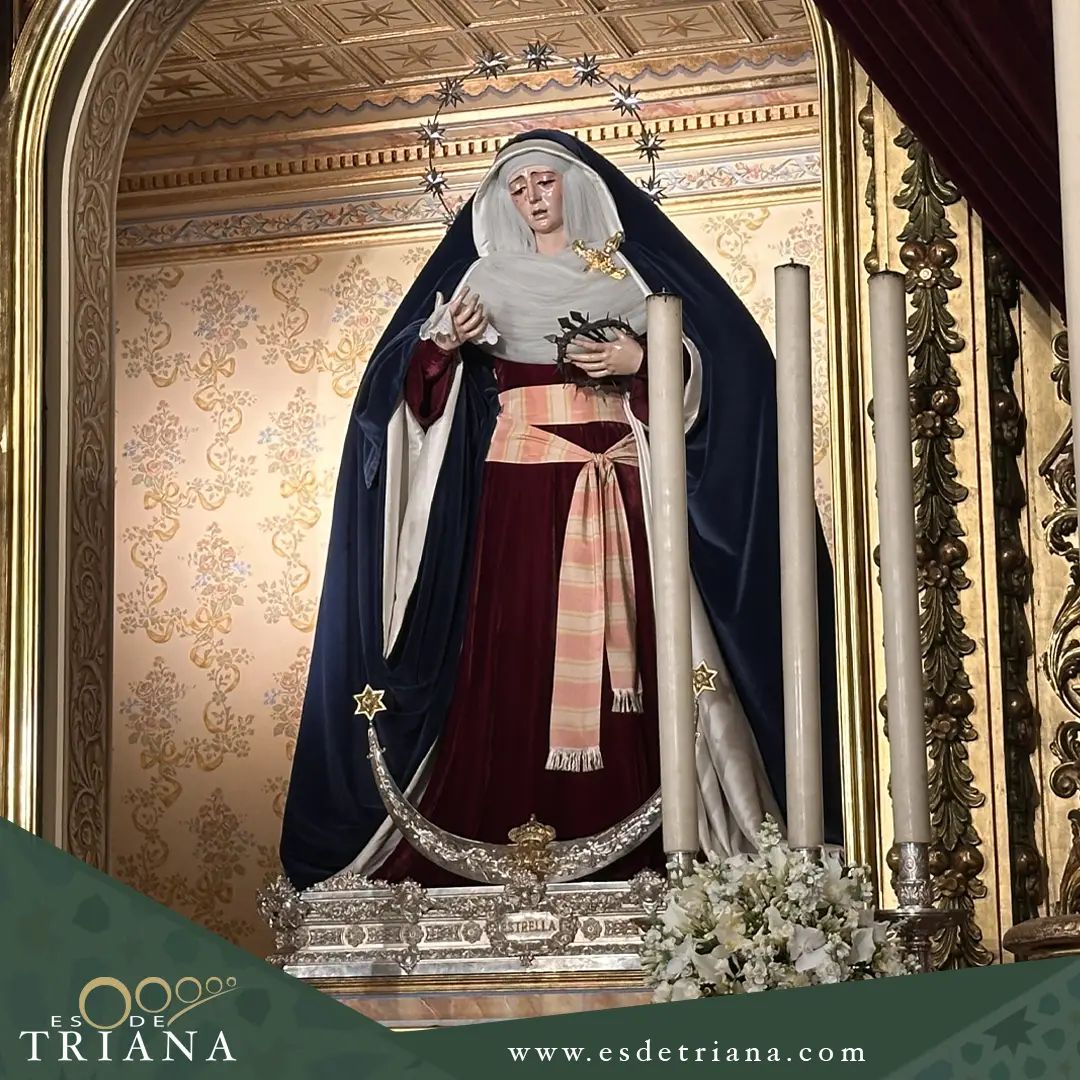 La virgen de La Estrella de Triana Sevilla