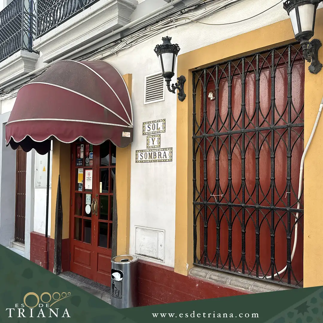 Restaurante Taberna Sol y Sombra en Triana calle Castilla Sevilla